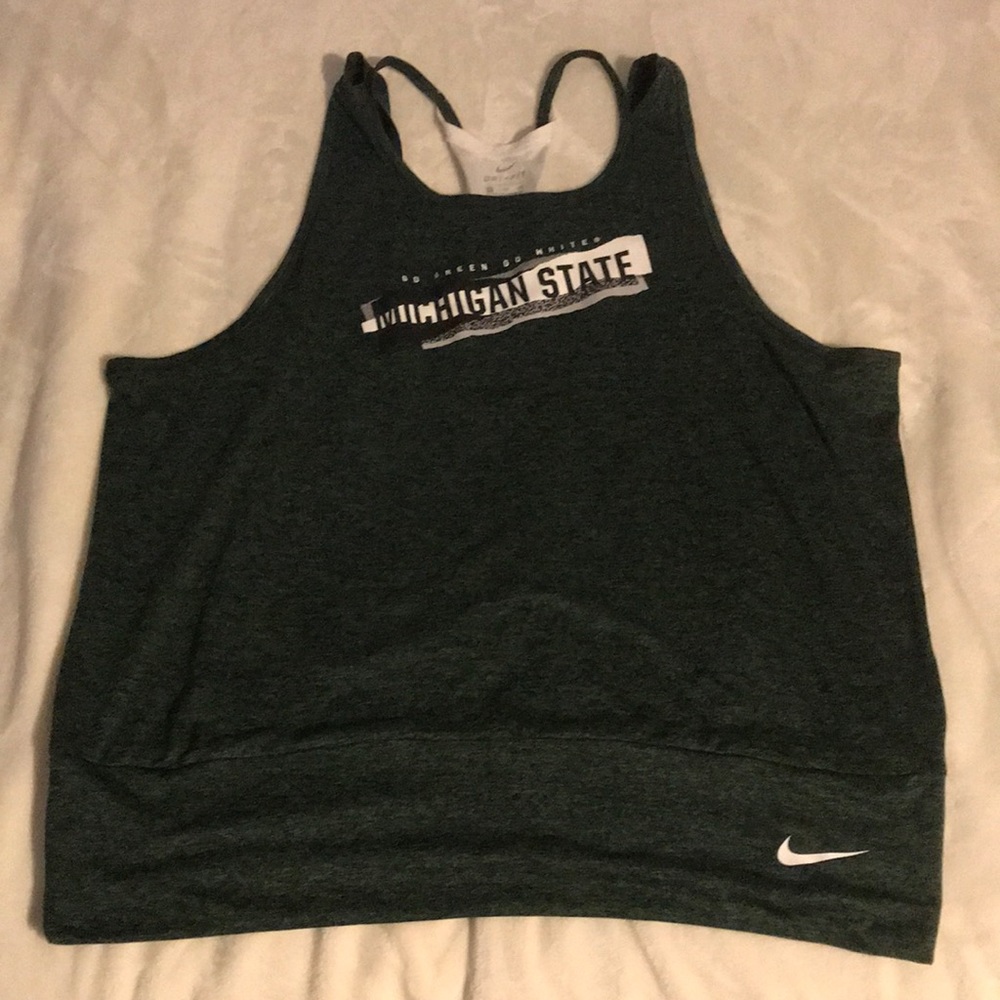 Michigan State Nike tank